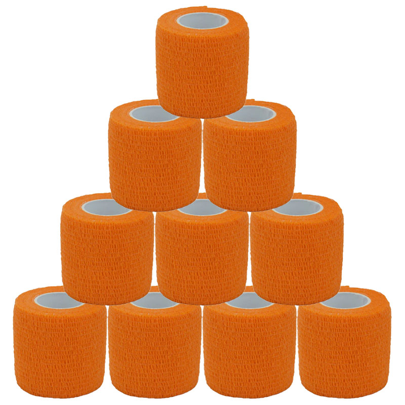 Finger Tape Athletic - ผ้าพันแผลยืดหยุ่นสำหรับสัตว์เลี้ยงมีกาวสำหรับเล่นกีฬา Kit pelindung เทปติดผ้าพันแผลมีกาวในตัว2.5-15ซม.