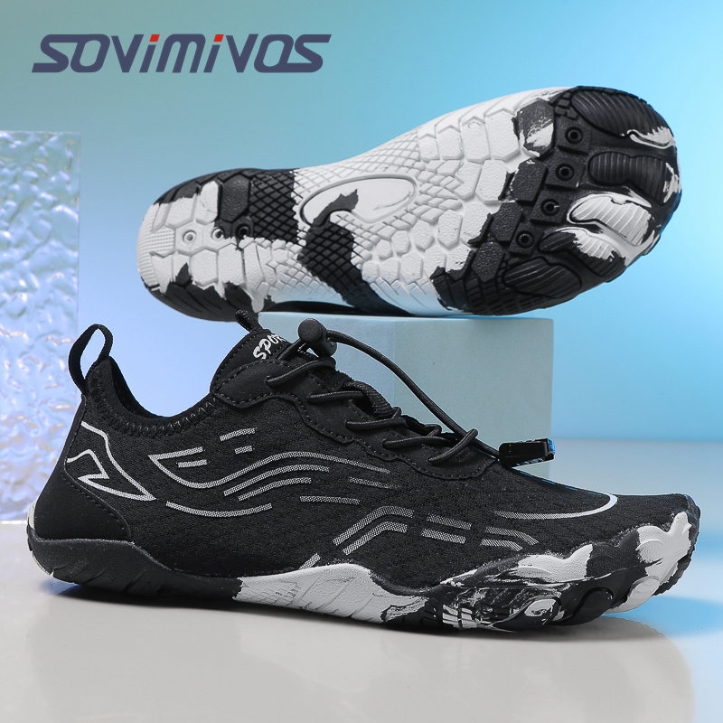 Crossfit Runners - รองเท้าวิ่งเทรลแบบมินิมอลสำหรับผู้ชาย | รองเท้าผ้าใบครอสเทรนเนอร์สำหรับผู้หญิง ทรงกว้าง ดีไซน์แบบเท้าเปล่า พื้นรองเท้าแบบ