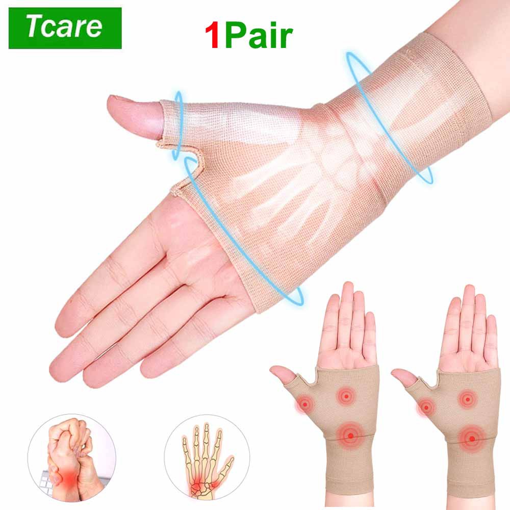 Wrist Wrap Support - 1 คู่นักกอล์ฟการบีบอัดข้อมือ Thumb Band เข็มขัด Carpal