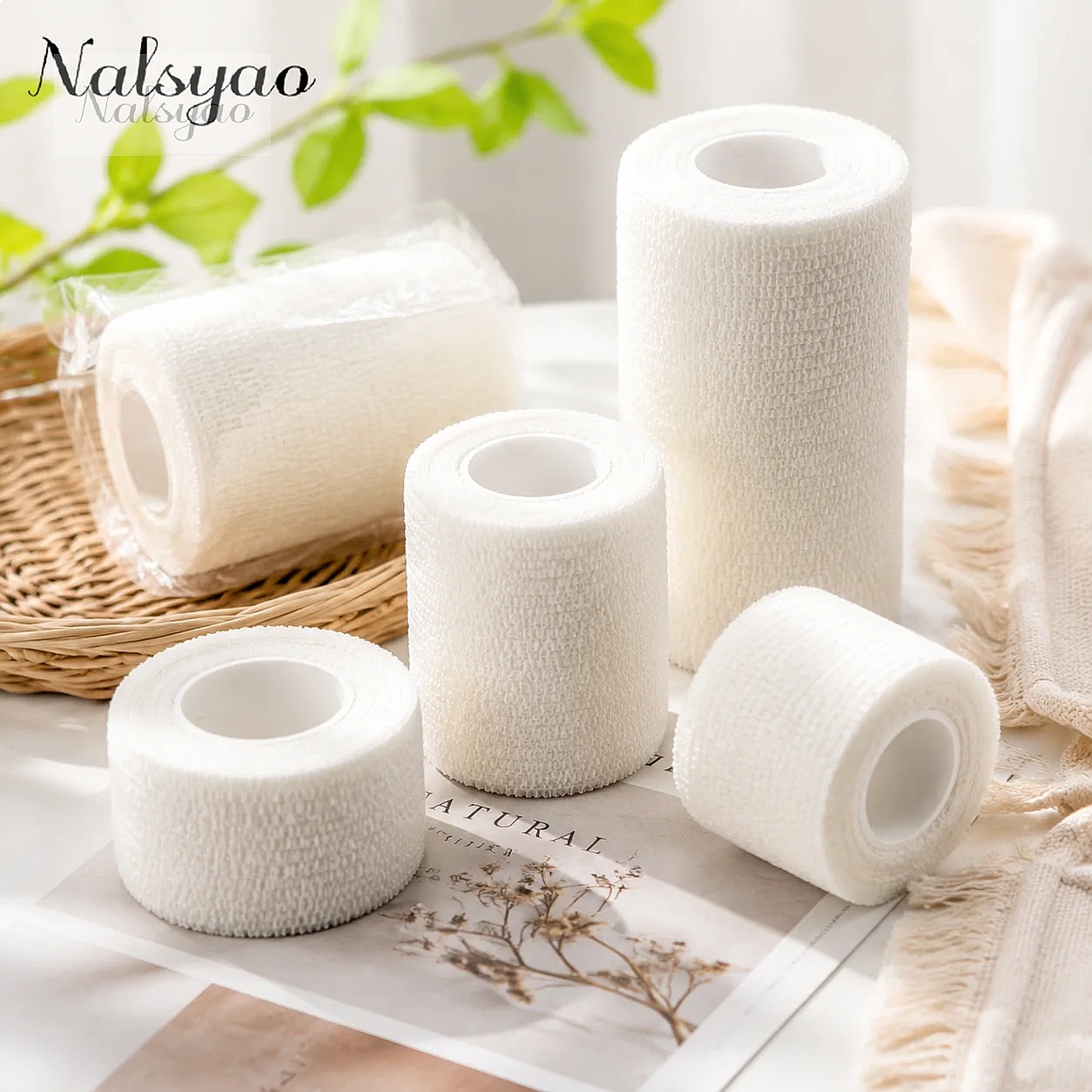 ผ้าพันแผลยืดหยุ่นแบบมีกาวในตัว - Wrist Wrap Support บทวิจารณ์และราคา