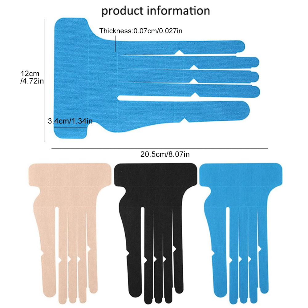5PC Precut Kinesiology เทปสําห - Finger Tape Athletic บทวิจารณ์และราคา