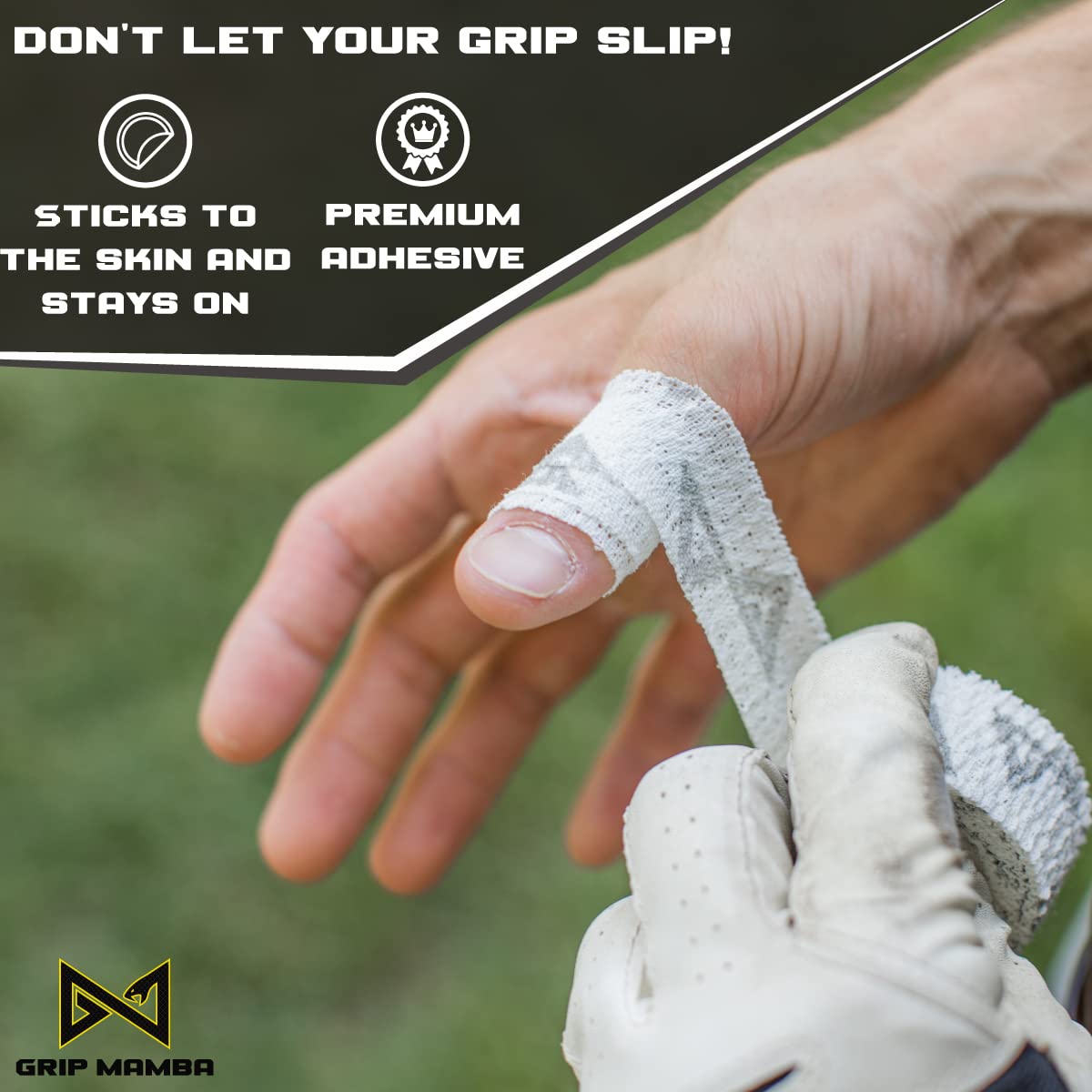 เทปพันนิ้วมือ Grip Mamba Elast - Finger Tape Athletic บทวิจารณ์และราคา