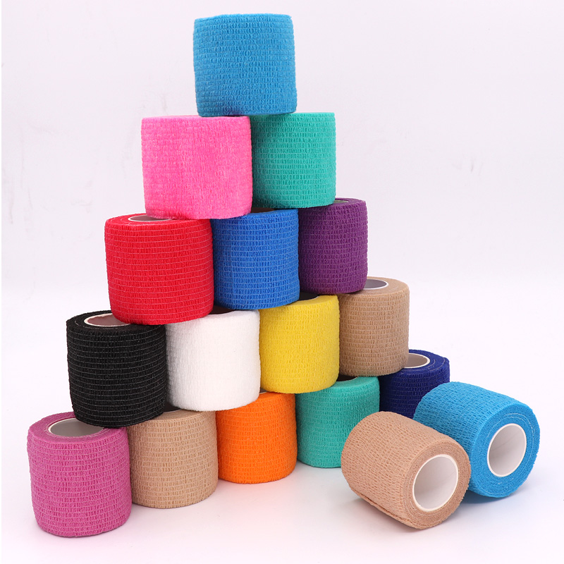 18 สีที่มีสีสันกีฬา Wrap เทปกา - Finger Tape Athletic บทวิจารณ์และราคา