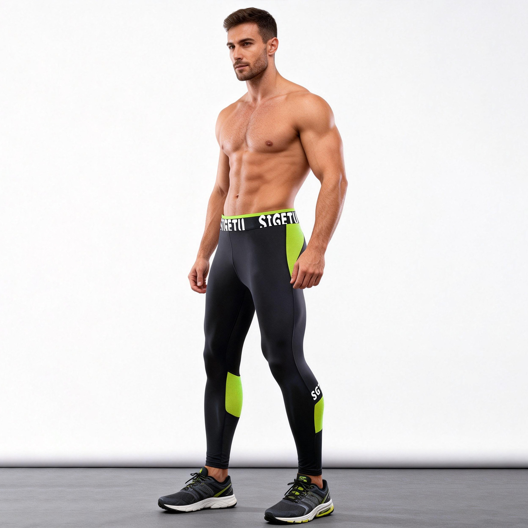 กางเกงรัดกล้ามเนื้อไนลอนสแปนเด - Crossfit Runners บทวิจารณ์และราคา