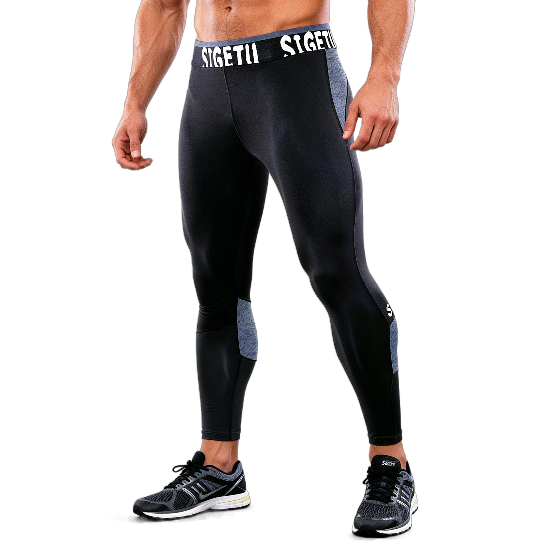 กางเกงรัดกล้ามเนื้อไนลอนสแปนเด - Crossfit Runners บทวิจารณ์และราคา