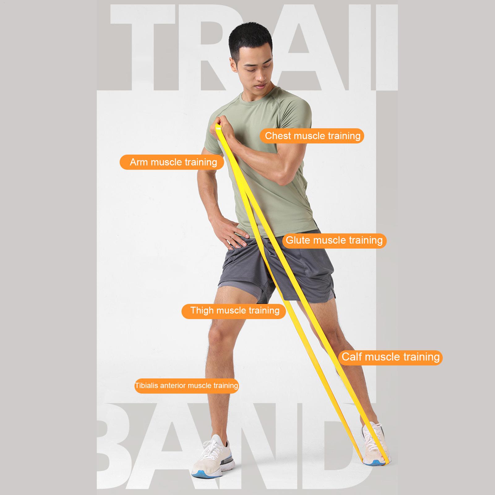 สายยางยืดออกกำลังกาย 1 ชิ้น สำ - Pull Up Assist Band บทวิจารณ์และราคา