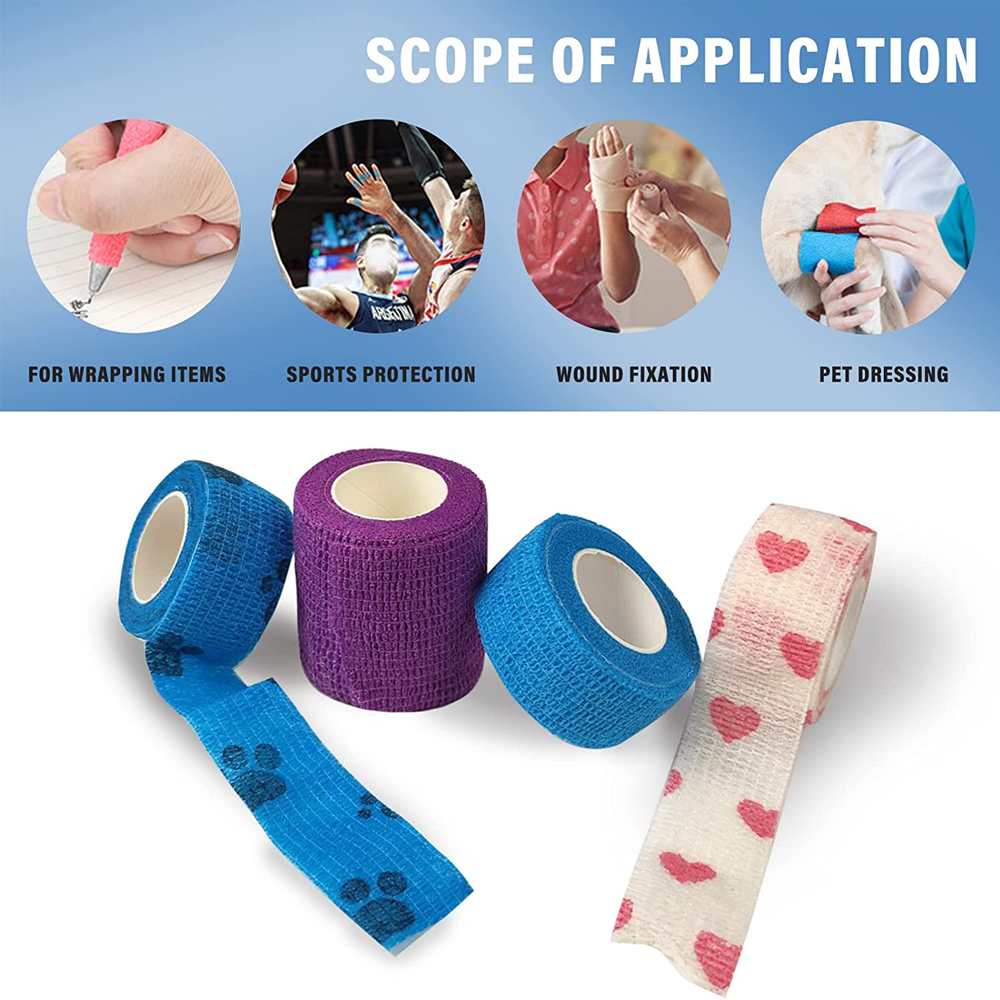 เทปพันกีฬาหลากสี กว้าง 2.5 ซม. - Finger Tape Athletic บทวิจารณ์และราคา