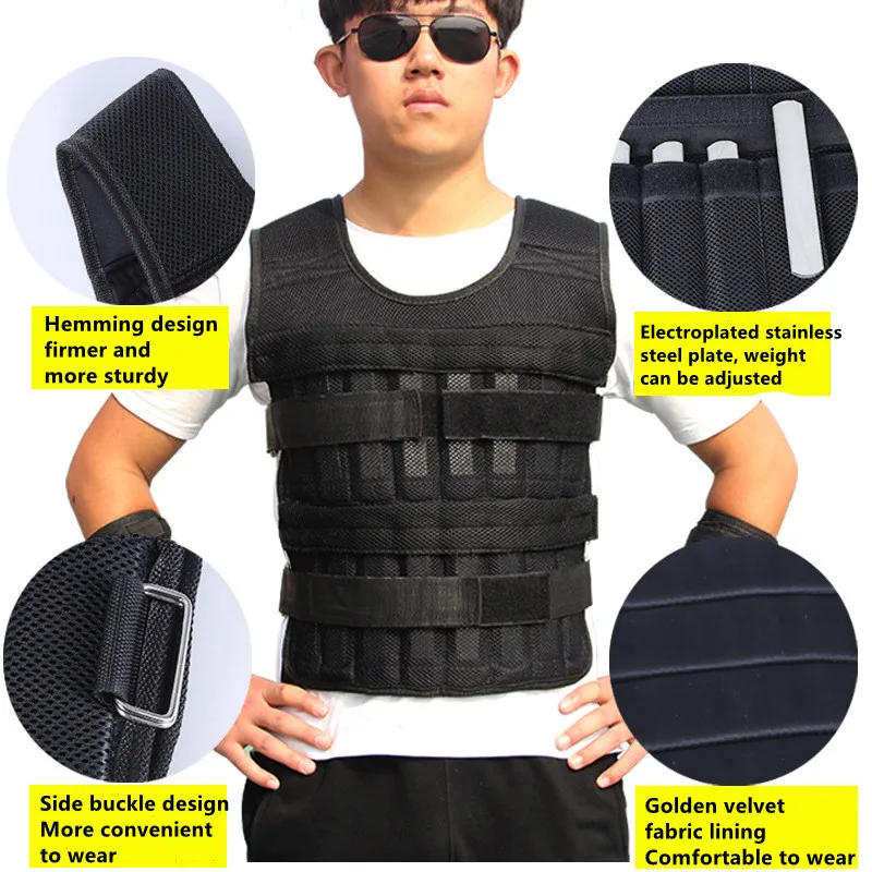 เสื้อกั๊กปรับน้ำหนักได้ รุ่นอั - Crossfit Weight Vest บทวิจารณ์และราคา