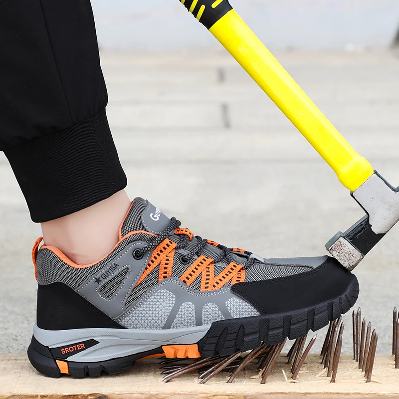 ผู้ชายรองเท้านิรภัยนิ้วเท้าเหล - Crossfit Male บทวิจารณ์และราคา