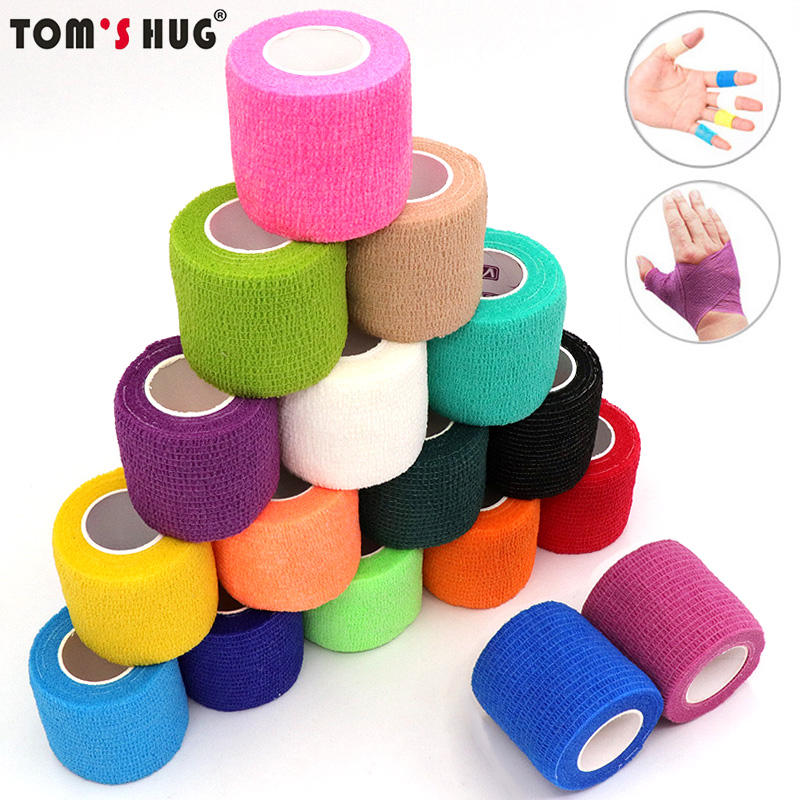 6 ชิ้น 4.8 ม. ผ้าพันแผลยืดหยุ่ - Finger Tape Athletic บทวิจารณ์และราคา
