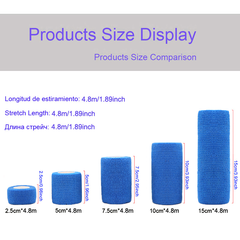 6 ชิ้น 4.8 ม. ผ้าพันแผลยืดหยุ่ - Finger Tape Athletic บทวิจารณ์และราคา